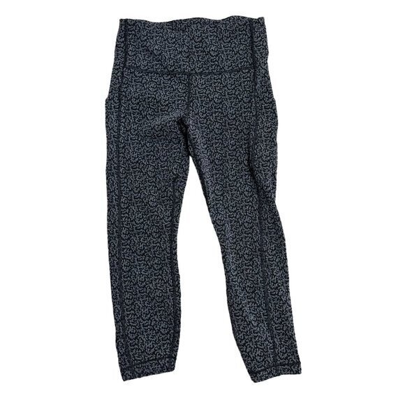 Athleta Women's Small Black Ultimate Stash Pocket Textured 7/8 Tight Leggings - Picture 1 of 9